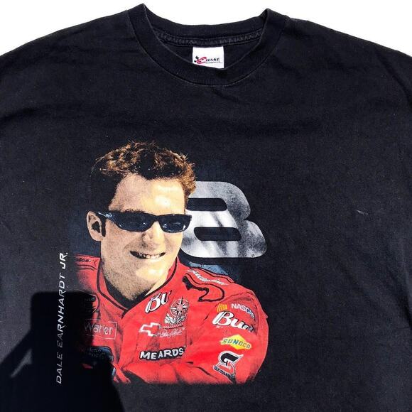 Dale Earnhardt Jr NASCAR Racing tshirt 2000s Y2K vintage - Picture 3 of 3